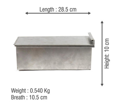 10 Inch Aluminized Steel Bread Mould With Lid-Tredy Foods
