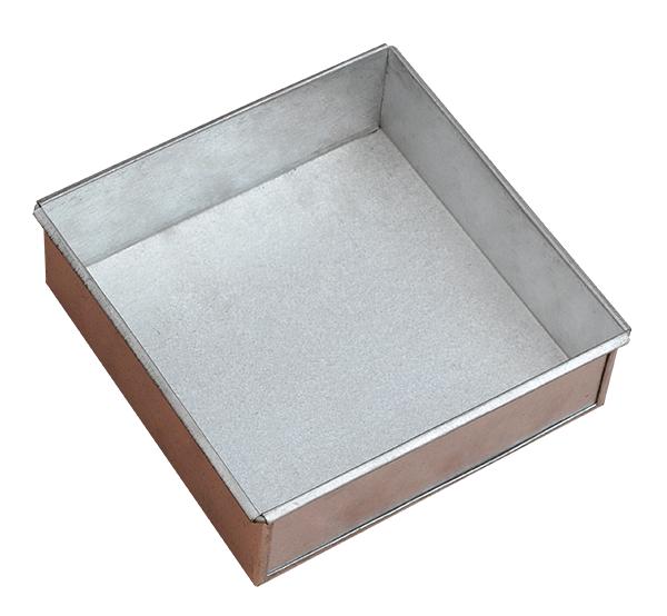 14 Inch Aluminized Steel Square Cake Tray Tredy Foods