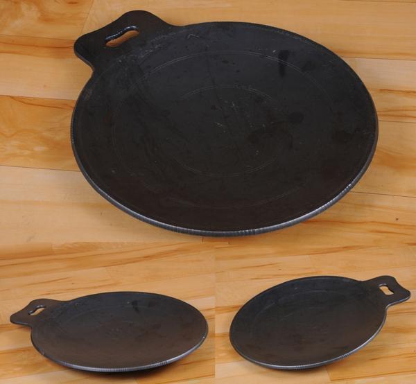 Nakshathra nakshathra cast iron dosa tawa/cast iron dosa kallu  cookware/large size dosa iron tawa - 14 inch (eu standard: export quality