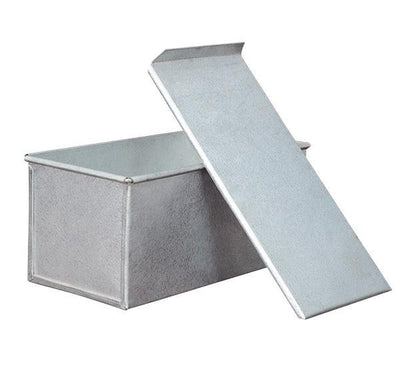 10 Inch Aluminized Steel Bread Mould With Lid-Tredy Foods