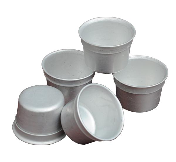 2 Inch Aluminium Cup Cake Mould - 5 pcs set-Tredy Foods
