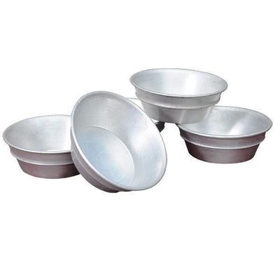 2.5 Inch Aluminium Cup Cake Mould - 5 Pcs set-Tredy Foods