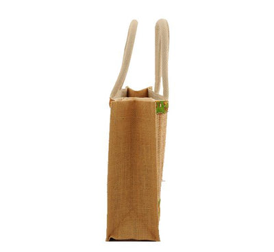 Banana Bark Jute Bag L-8'' X H-10" X B-3"-Tredy Foods