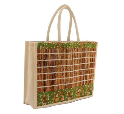 Banana Bark Shopping Bag H-12'' X L-16" X B-4"-Tredy Foods