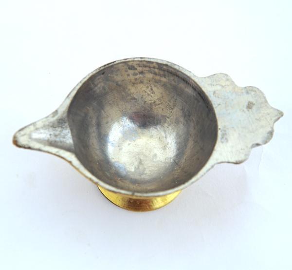 Brass Baby Feeder / Sangadai Tin Coated-Tredy Foods