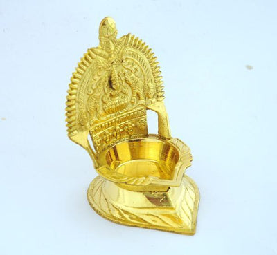 Brass Kamachi Deepam Vilakku / Lamp - Small-Tredy Foods