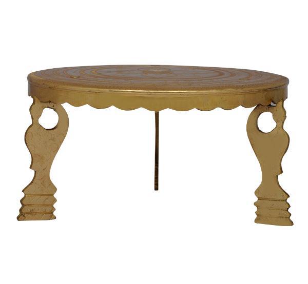 Brass Mukkali / Stool Medium-Tredy Foods