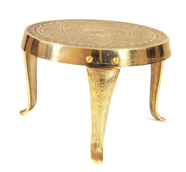 Brass Mukkali / Stool Small-Tredy Foods