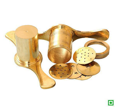 Brass Murukku Achu (5 set design plates)-Tredy Foods