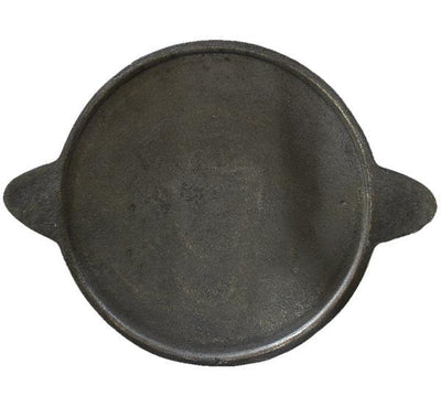 Cast Iron Dosa Tawa - 10 Inches - Double Handle - Light-Tredy Foods
