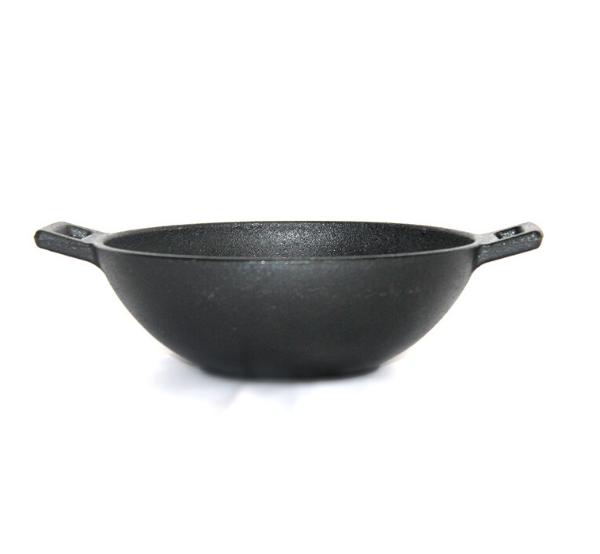 Cast Iron Kadai - 1.5 Litre-Tredy Foods