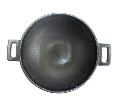 Cast Iron Kadai - 1.5 Litre-Tredy Foods