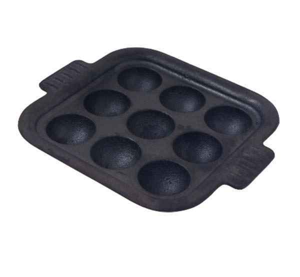 Cast Iron Paniyara Pan - 9 Pits-Tredy Foods