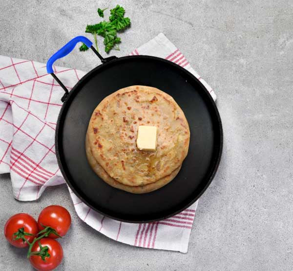 Cast Iron Roti Tawa With Single Handle - Tredy Foods