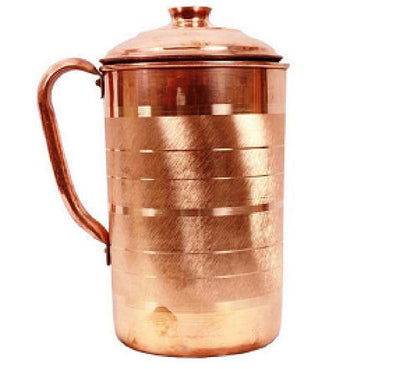 Copper Luxury Water Jug - Small-Tredy Foods