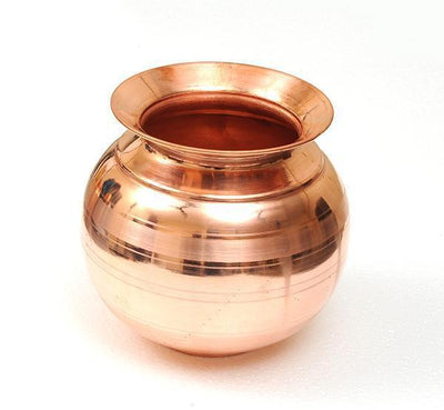 Copper Water Pot - 4.0 Litre-Tredy Foods