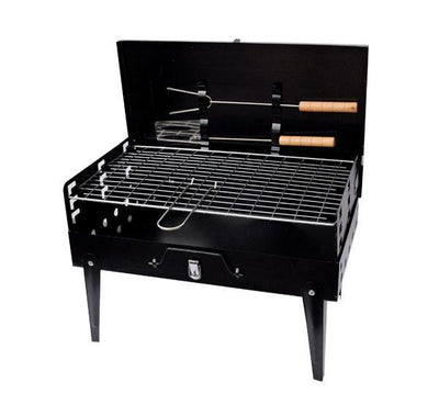 Foldable Briefcase Type Barbeque Grill Set-Tredy Foods