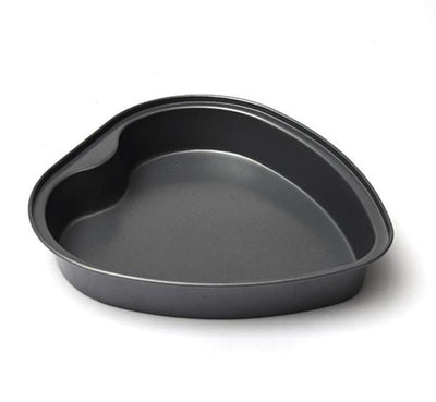 Heart Shaped Non Stick Metal Cake Mould (Medium)-Tredy Foods