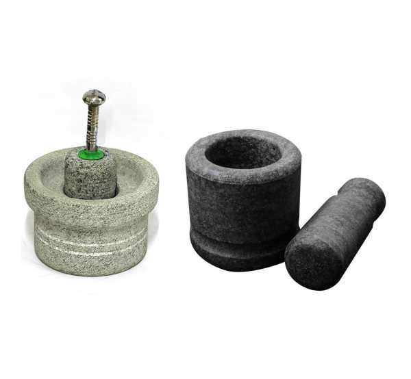 Khal Dasta Ural Set + Traditional Grinding Stone-Tredy Foods