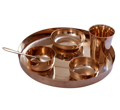 Kumbakonam Bronze Thali Set-Tredy Foods