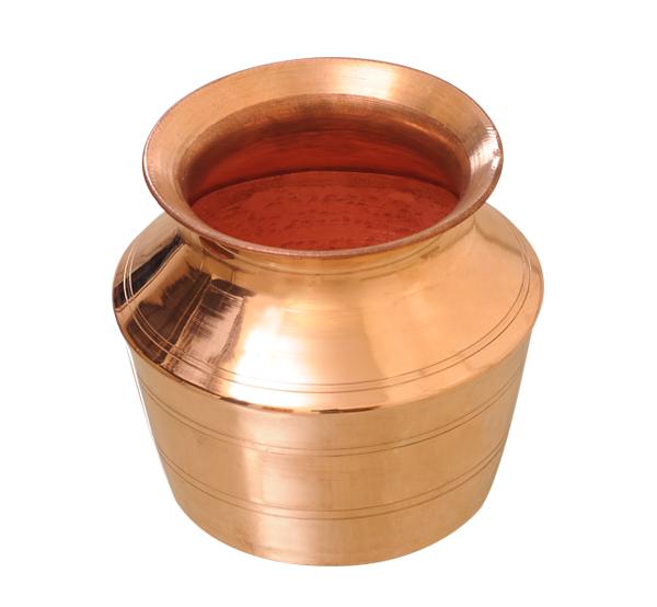 Kumbakonam Copper Lota Model 2-Tredy Foods