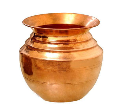 Kumbakonam Copper Lota Model 4-Tredy Foods