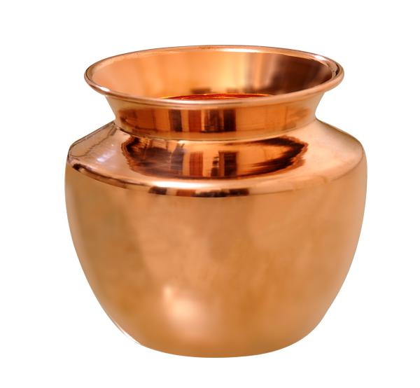 Kumbakonam Copper Lota Model 8-Tredy Foods