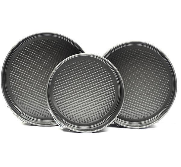 Microwave Oven - Round Cheese Cake Mould Pan (3 Set)-Tredy Foods