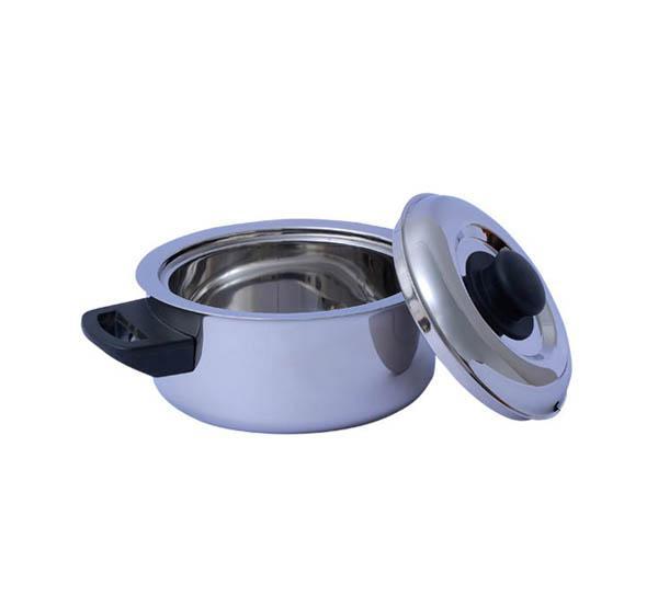 Stainless Steel Casserole 1 Litre-Tredy Foods