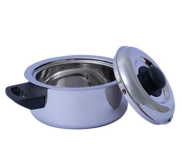 Stainless Steel Casserole 3 Litre-Tredy Foods