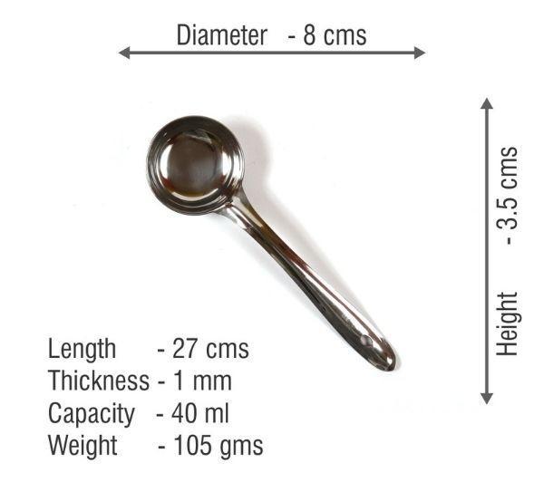 Stainless Steel Dosa Ladle-Tredy Foods