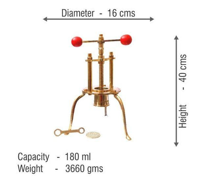 Traditional Brass Idiyappam Maker / Sevanazhi-Tredy Foods