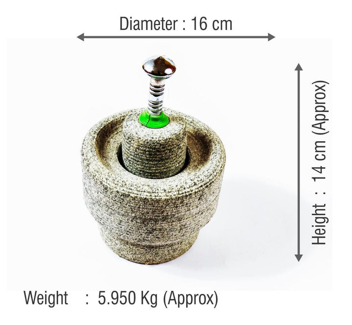 Traditional Grinding Stone Small Aatukkal Tredy Foods