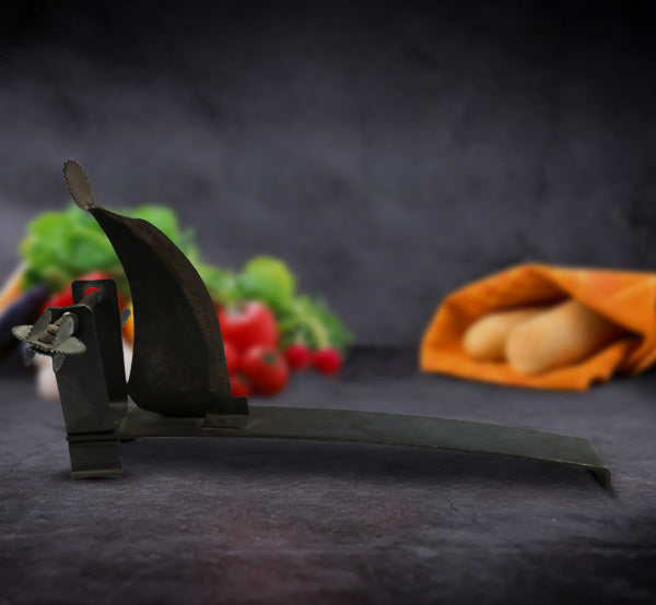 Vegetable Cutter & Coconut Scraper with Handle (Small) - Tredy Foods