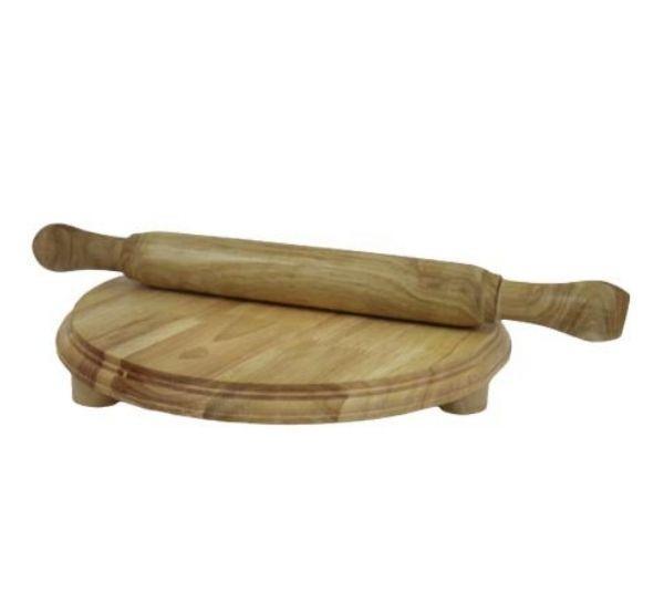 Wooden Polpat + Rolling Pin | Tredy Foods